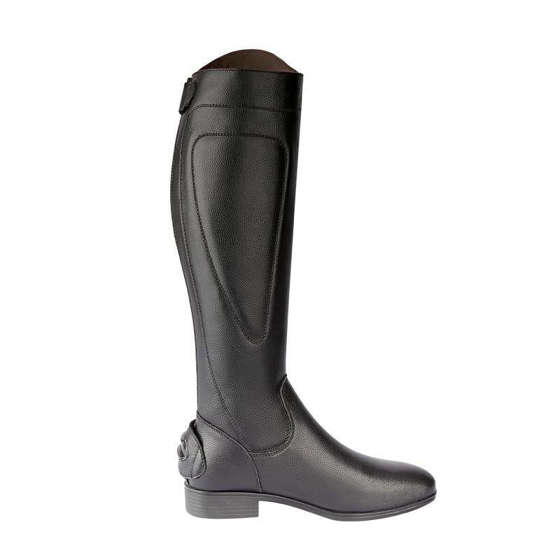 Black Cowhide Equestrian Boots Supplies