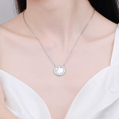 Fritillary Smile Moissanite Necklace For Women