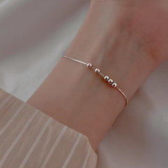 925 silver transfer beads bracelet