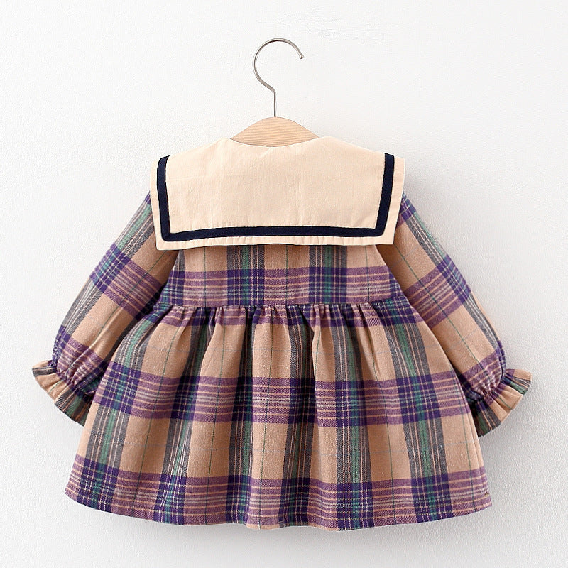 Baby Girl Spring And Autumn Long Sleeve Dress