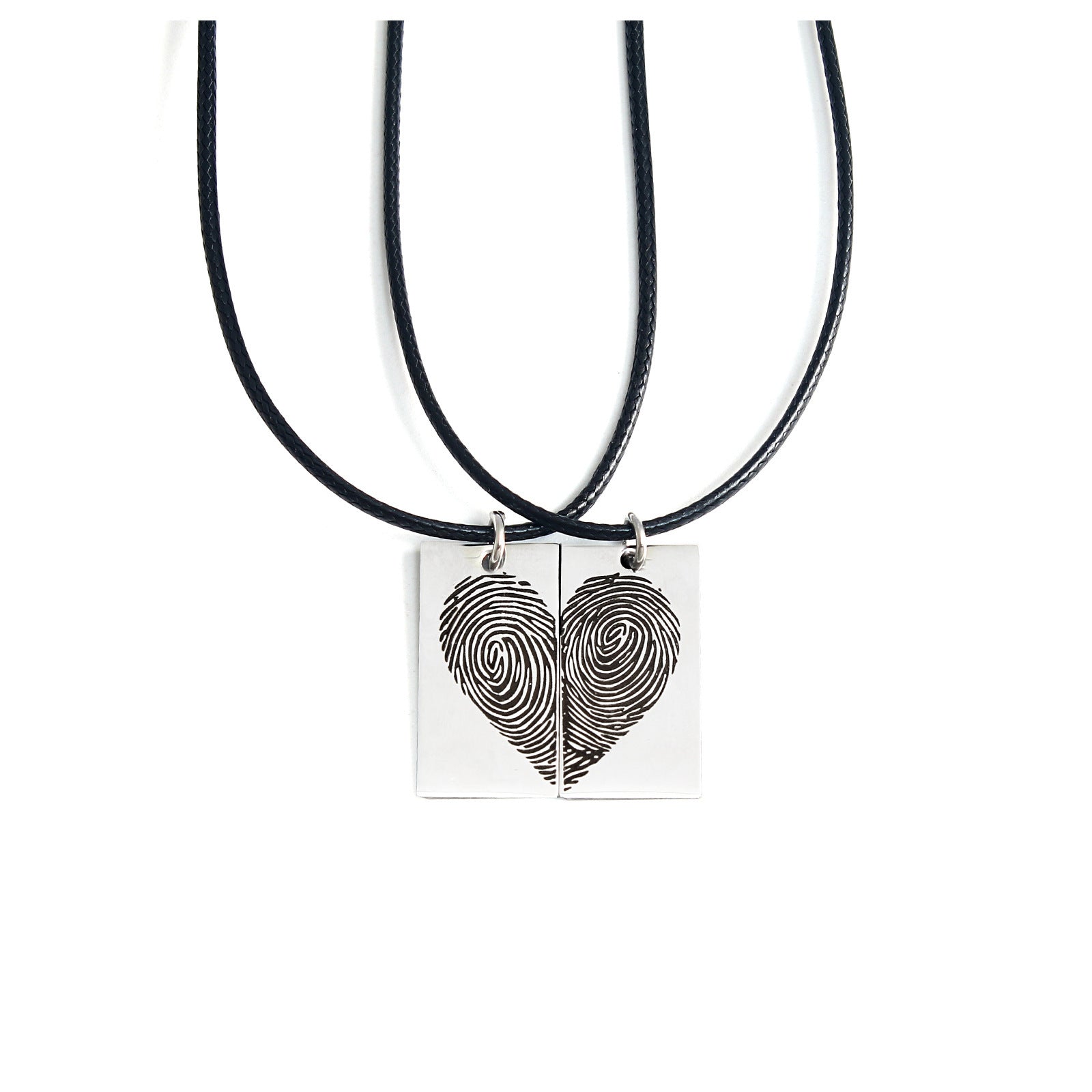 Heart Square Necklace For Men And Women