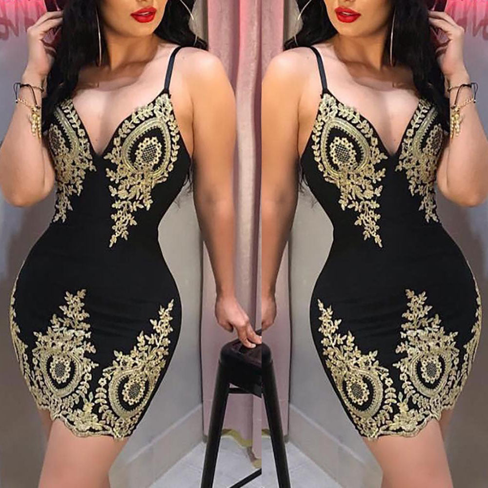 Sexy Strap Dress Women's Party Club Dresses Ladies