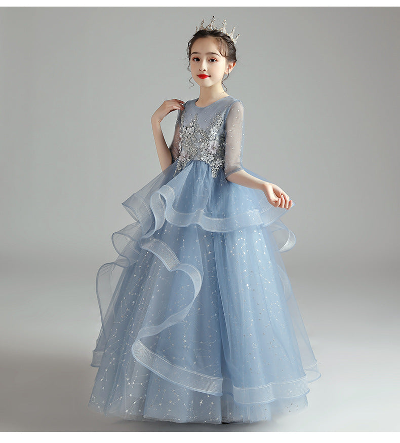 Children Dress Princess Dress Girl Girl Host Evening Dress