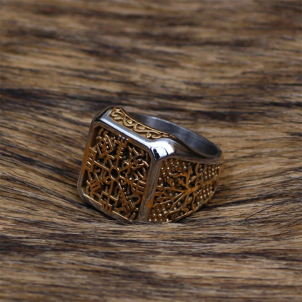 Tree Of Life Ring For Men