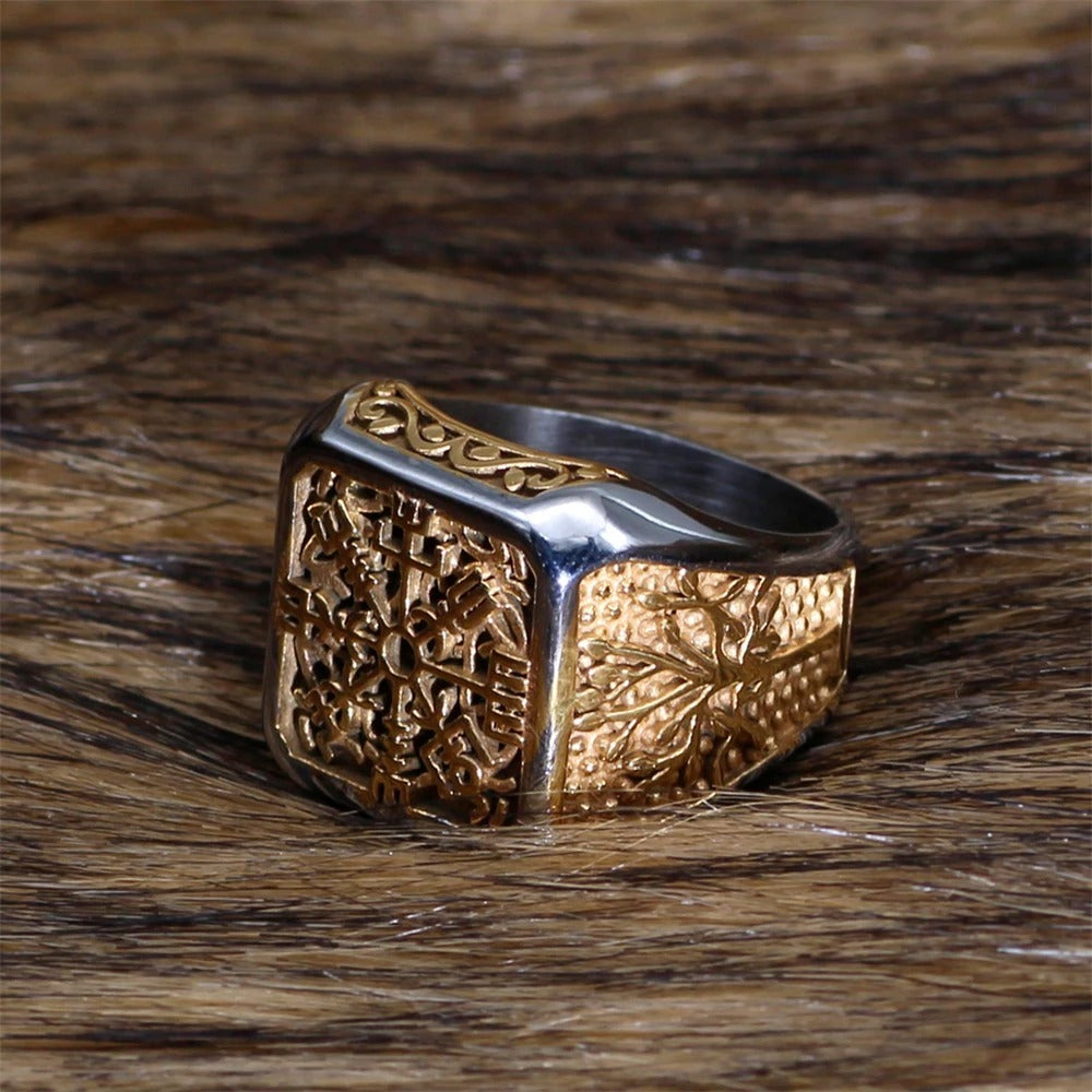 Tree Of Life Ring For Men