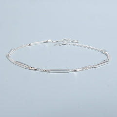 925 Sterling Silver Stick Bracelet