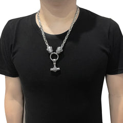 Stainless Steel Pendant Necklace For Men