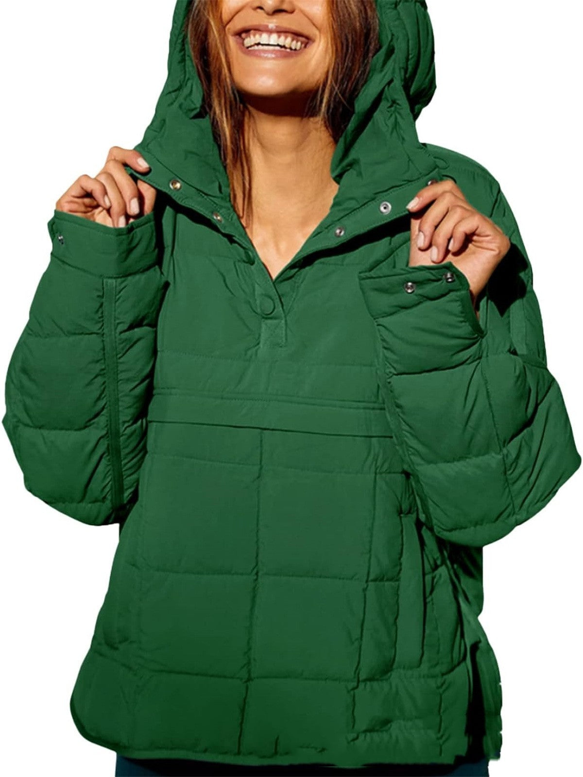 Warm Hoodie Down Jacket Women