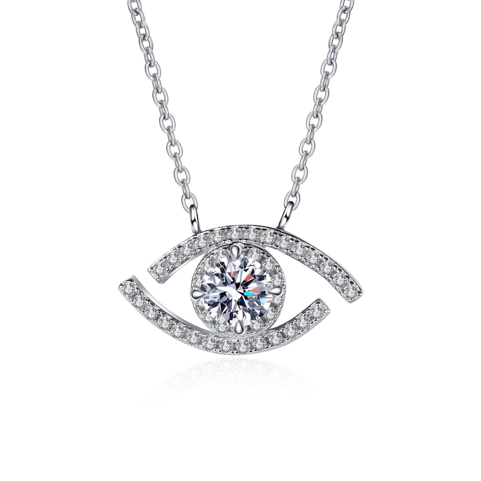 S925 Sterling Silver Moissanite Necklace