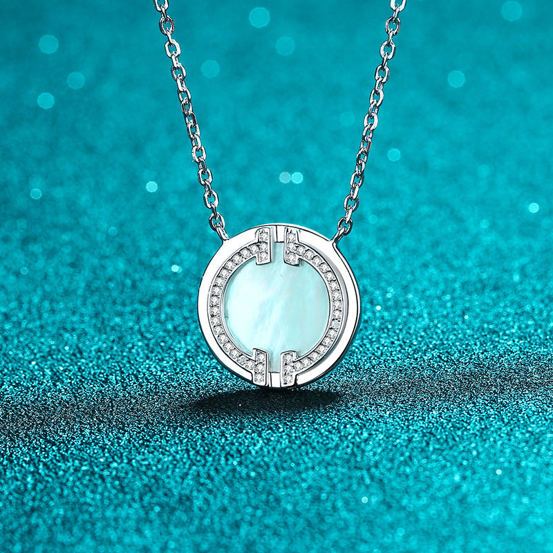 Fritillary Smile Moissanite Necklace For Women