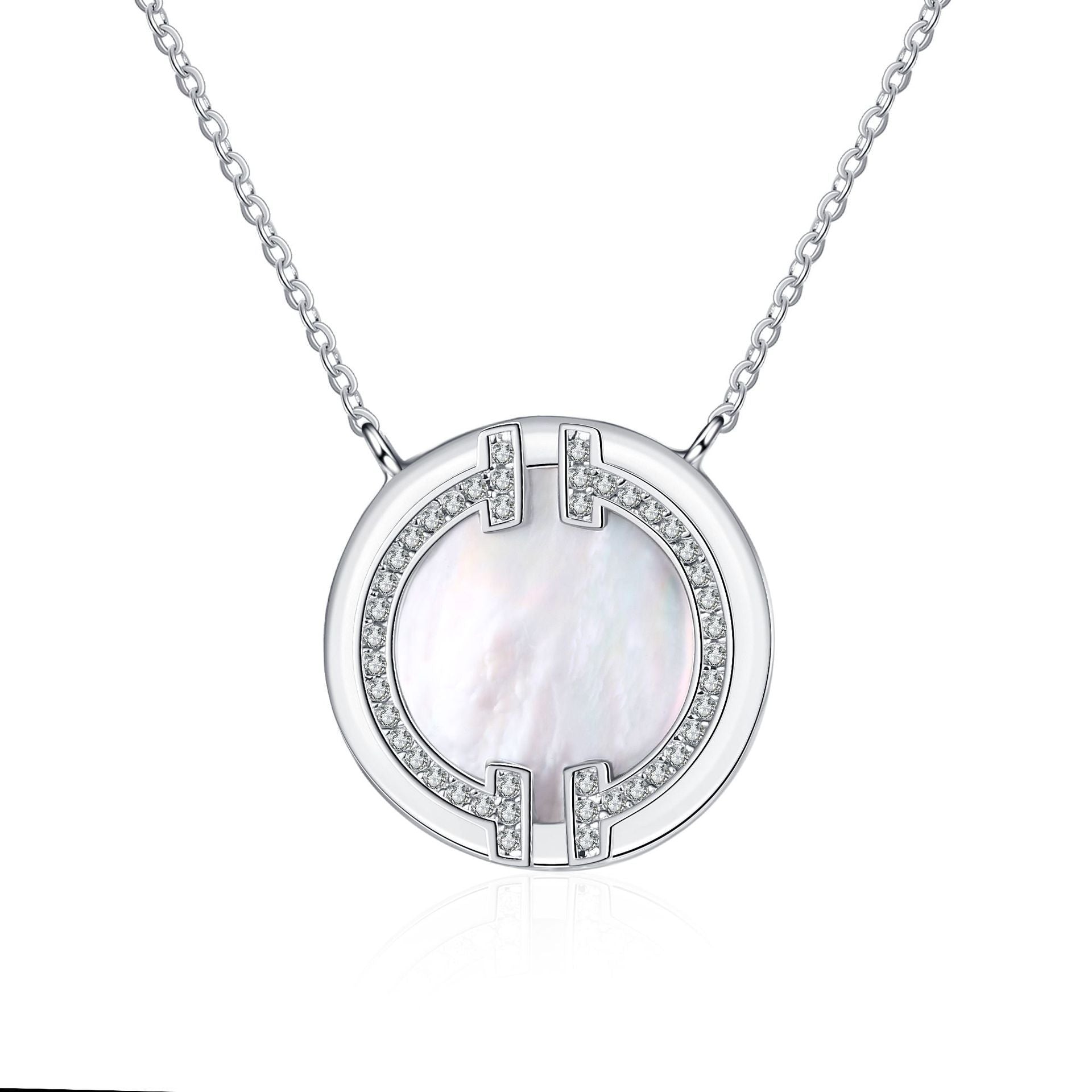 Fritillary Smile Moissanite Necklace For Women