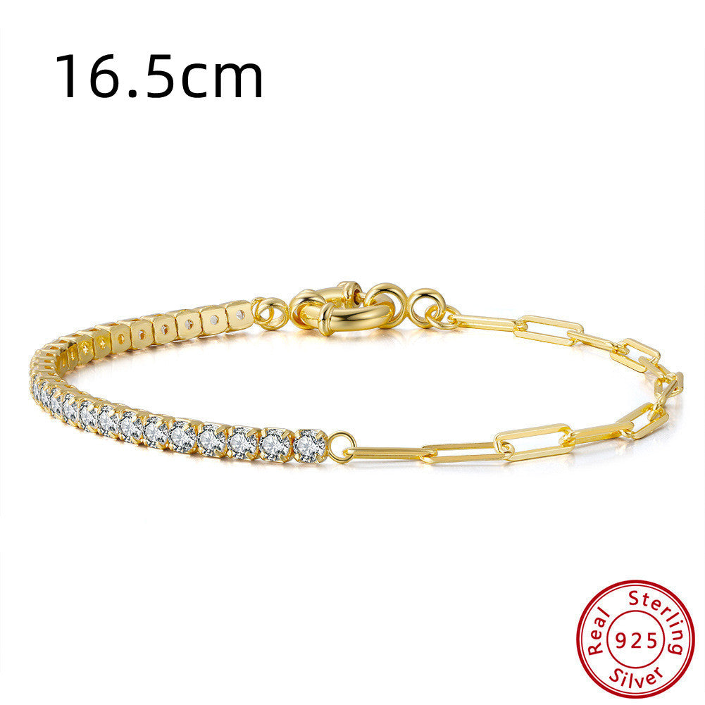 925 silver tennis bracelet