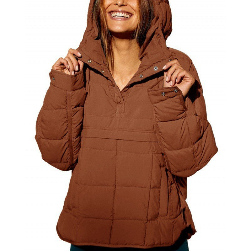 Warm Hoodie Down Jacket Women