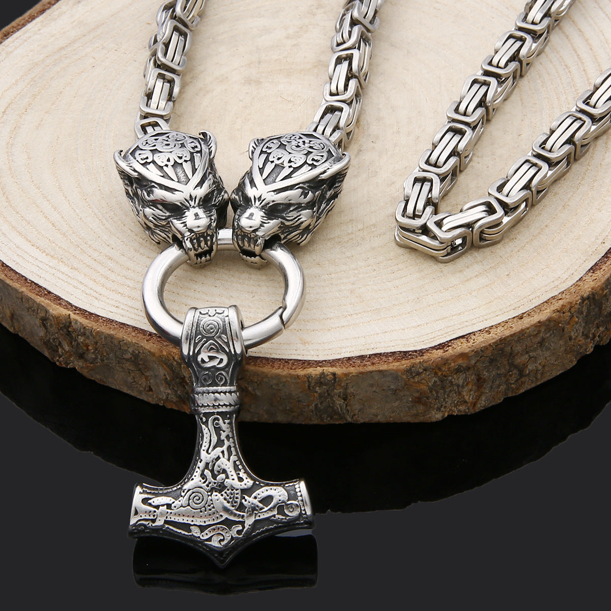 Stainless Steel Pendant Necklace For Men