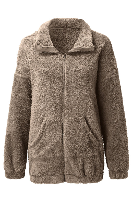 Women's Woolen Woolen Cardigan Coat