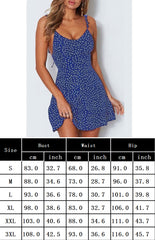 Women'S Casual Polka Dot Print Lace Dress